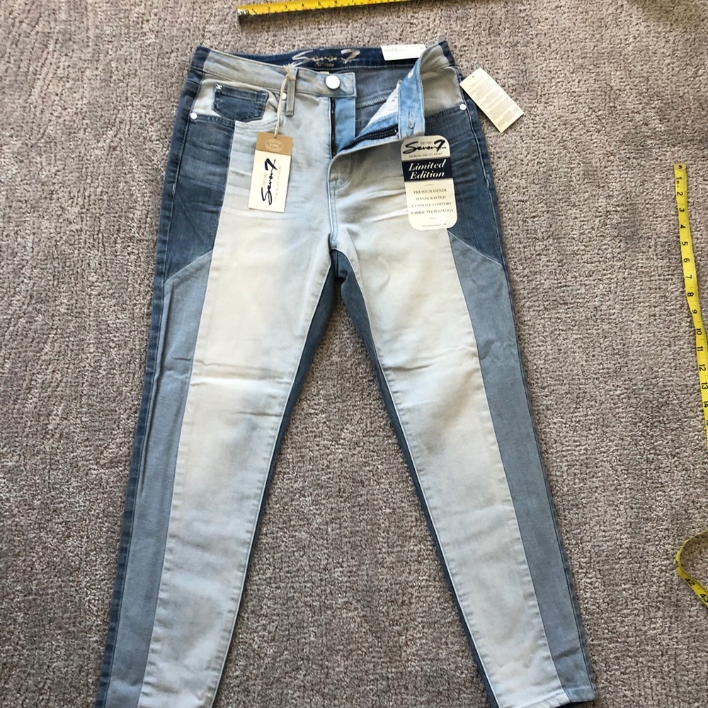Seven Patchwork Jeans